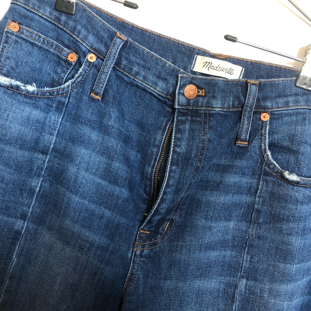 Madewell Hi Rise Slim Boyjean Seamed Edition 32